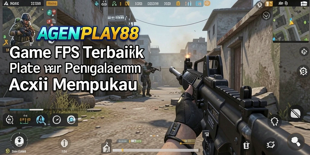Gameplay AGENPLAY88 dengan aksi tembak-tembakan intens.