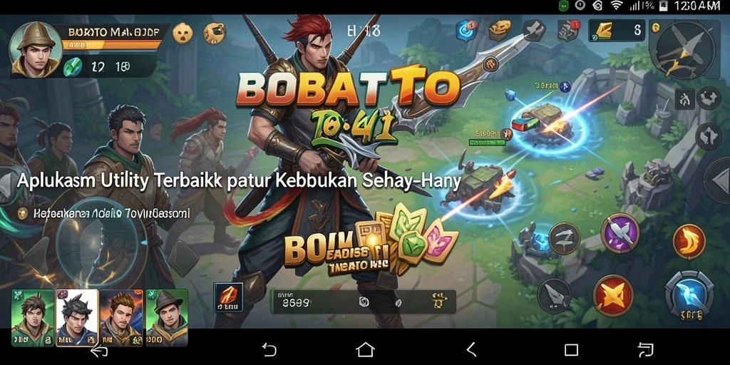 Tampilan antarmuka BOBATOTO yang ramah pengguna.