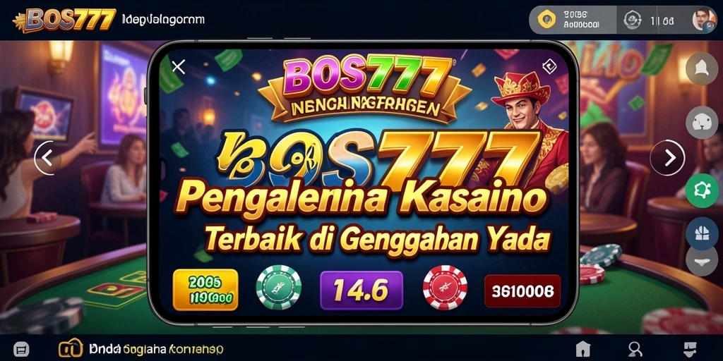 Tampilan gameplay Kasino yang seru dan memikat di BOS777.