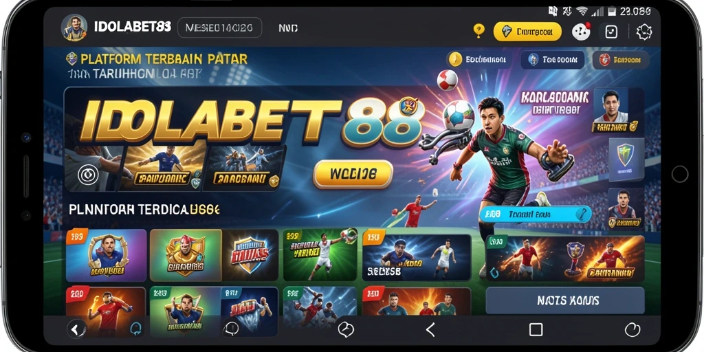 Tampilan screenshot gameplay taruhan olahraga yang menarik.