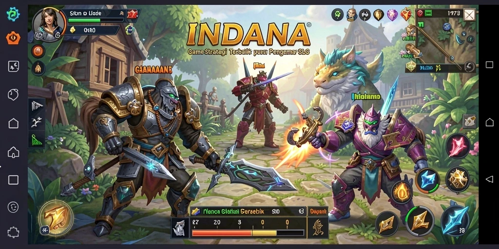Gameplay menarik INDAAA dengan grafis menawan dan strategi mendalam.