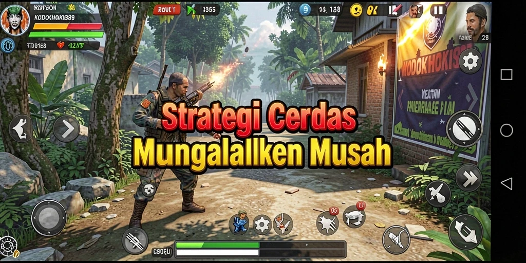 Screenshot utama KODOKHOKI889 menampilkan aksi gameplay strategi yang mendebarkan.