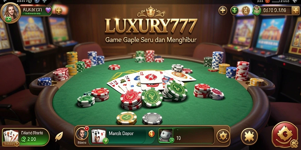 Tampilan gameplay LUXURY777 yang seru dan penuh strategi.