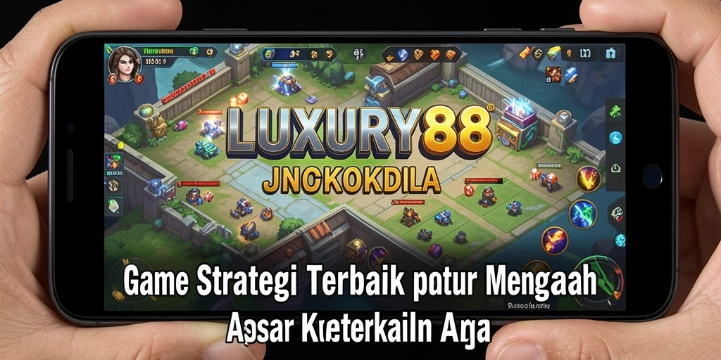 Tampilan layar permainan LUXURY88 yang penuh aksi strategi.