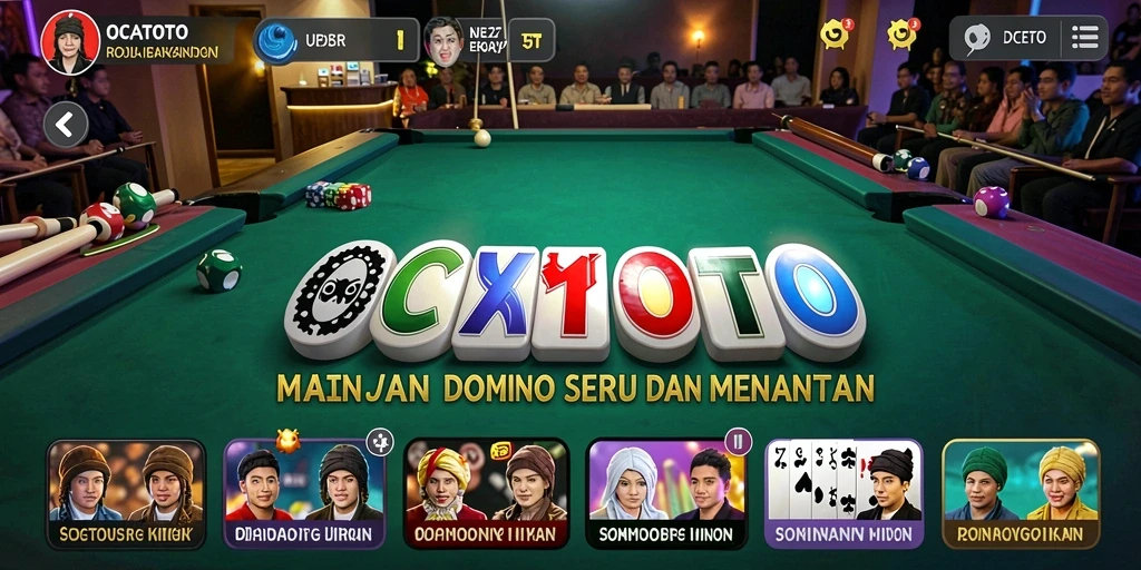 Tampilan menarik dari gameplay OCATOTO yang seru.