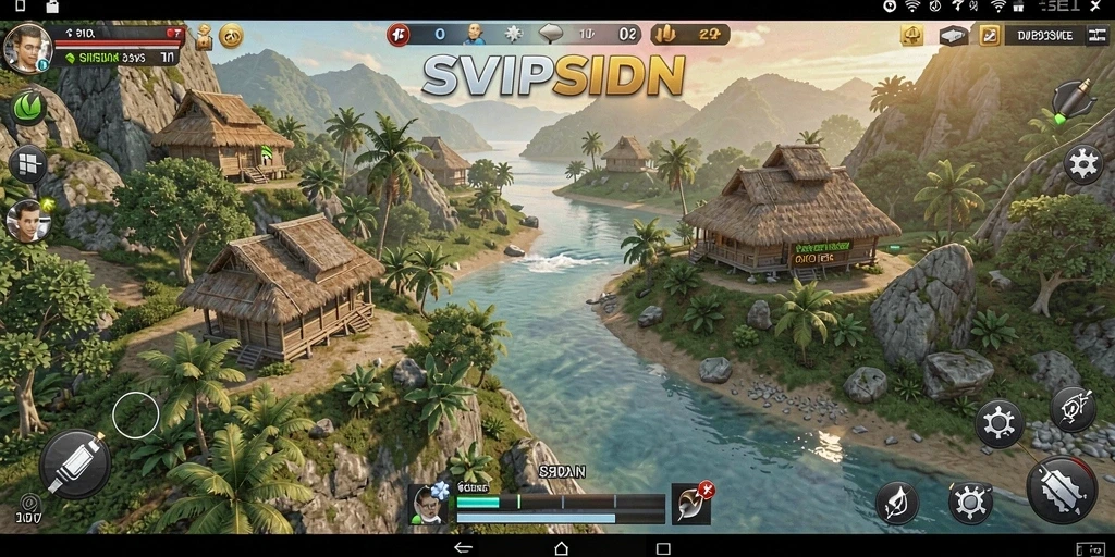 Tampilan gameplay interaktif dan mendalam dari SVIPSIDN.