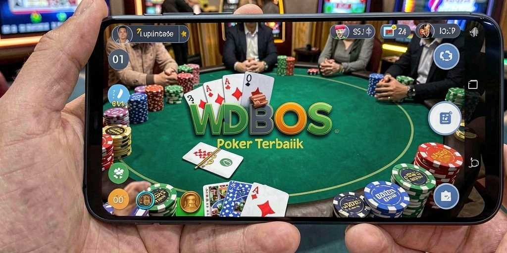 Tampilan gameplay menarik di WDBOS yang menampilkan keseruan Poker.